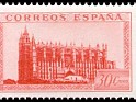 Spain 1938 Monuments 30 CTS Multicolor Edifil 847b